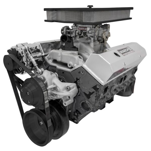 Small Block Chevy High Flow Serpentine Conversion Deluxe - ALT Only - Black