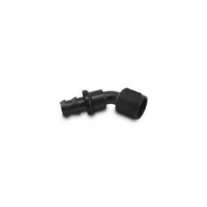 Push-On 45 Degree Hose End Elbow Fitting; Size: -12AN