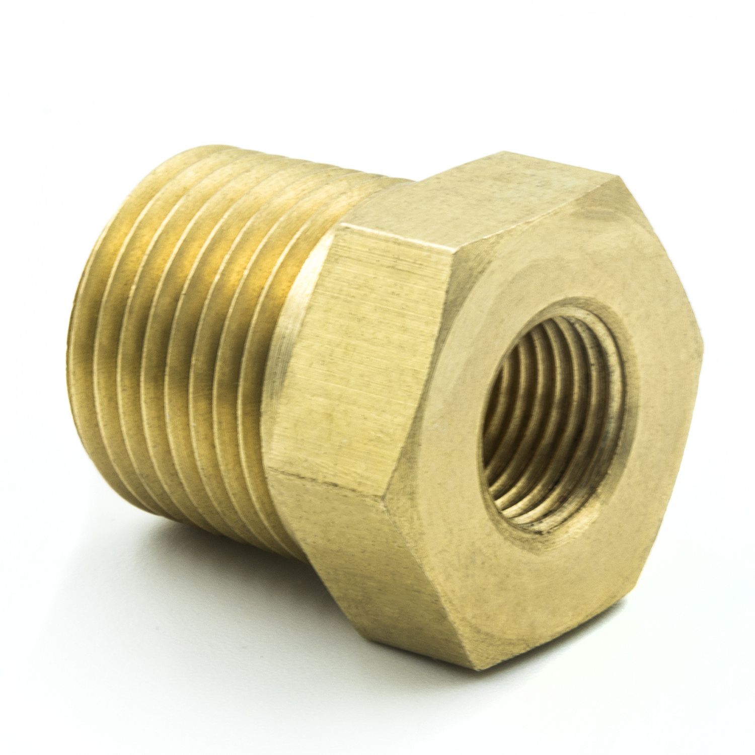FITTING, ADAPTER, 3/8 in. NPT MALE, 1/8 in. NPT FEMALE, BRASS