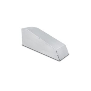 Vertical Intercooler End tank, 3.50"W x 12.00"L x 3.00" Thick