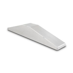 Vertical Intercooler Endtank, 3.50"W x 24.00"L x 3.00" Thick