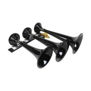 Kleinn Air Horns - 230 - Black Triple Train Horn