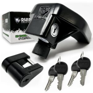 RHINO USA 2" TRAILER COUPLER HD LOCK KIT-2-PIECE