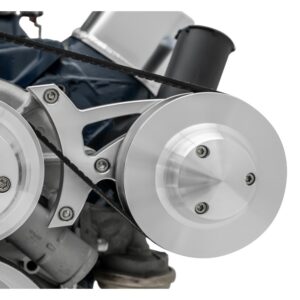 Small Block Ford Power Steering Bracket Ultra - Plastic Reservoir Pump