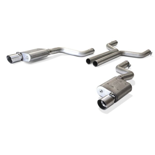 BBK MUSTANG GT VARITUNE COMPLETE CAT BACK KIT W/ RESONATOR DELETE