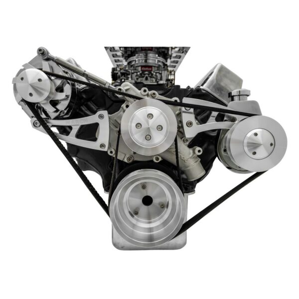 Big Block Ford Serpentine Conversion Ultra - PS - Saginaw-Key