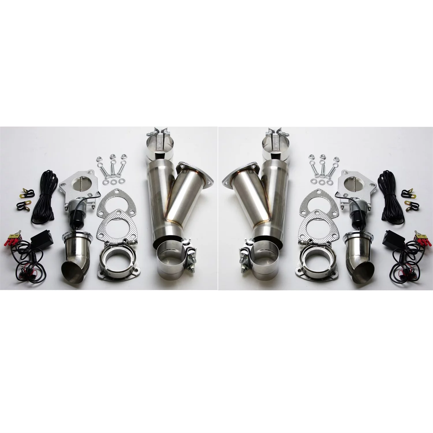 Granatelli Electronic Exhaust Cutout Systems - Stainless Steel - Slip Fit