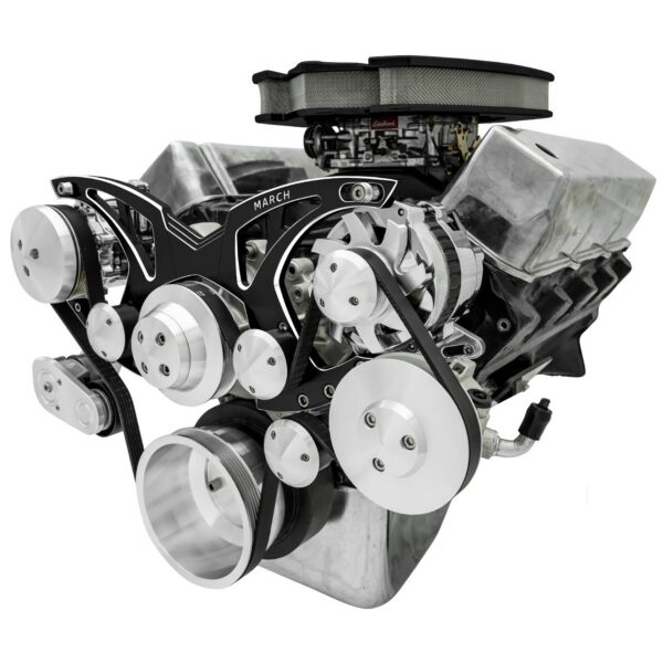 Big Block Ford All Inclusive Style Track Serpentine System (AC/PS/ALT)