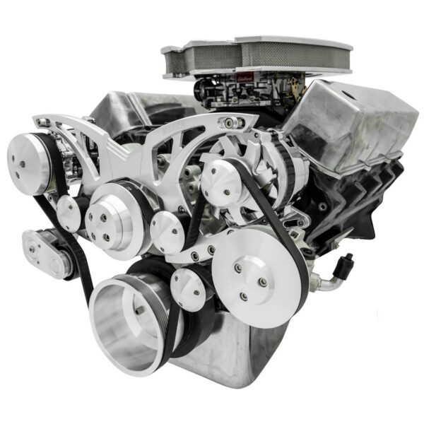 Big Block Ford All Inclusive Style Track Serpentine System (AC/PS/ALT)