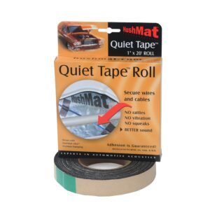 Quiet Tape Shop Roll - One 1inx20'x1mm Single Side Foam Tape ea