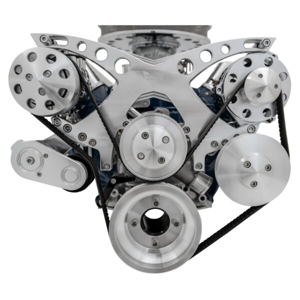 Small Block Ford Revolver Serpentine System - AC & PS