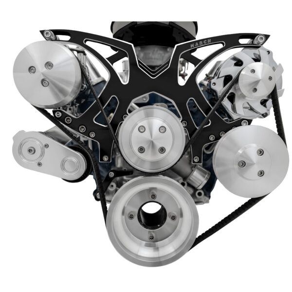 Small Block Ford Onyx All Inclusive Style Track Serpentine System (AC/PS/ALT)