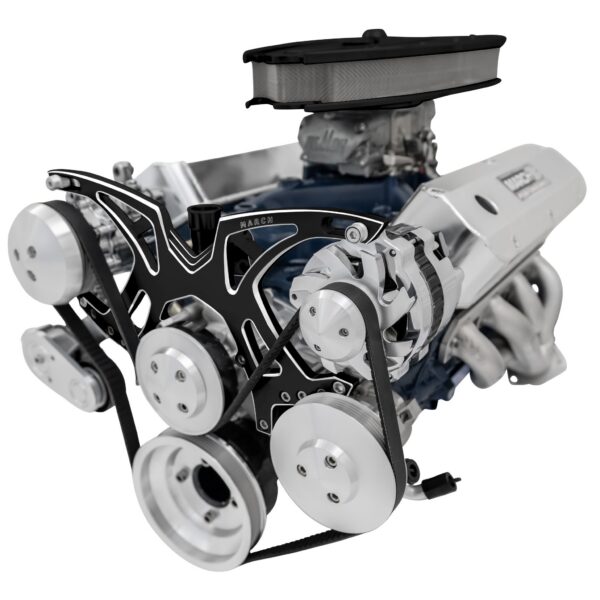 Small Block Ford Onyx All Inclusive Style Track Serpentine System (AC/PS/ALT)