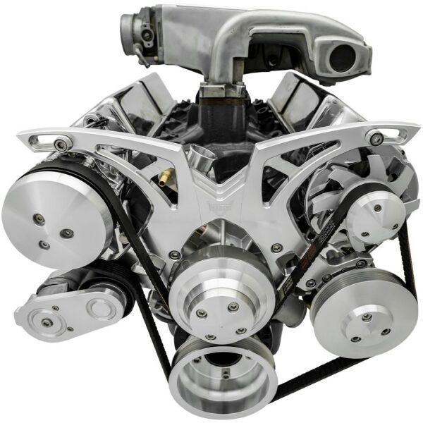 Small Block Ford 5.0L Serpentine System - AC & PS