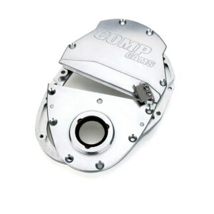 Three-Piece Billet Aluminum Timing Cover for Chevrolet Small Block and V6