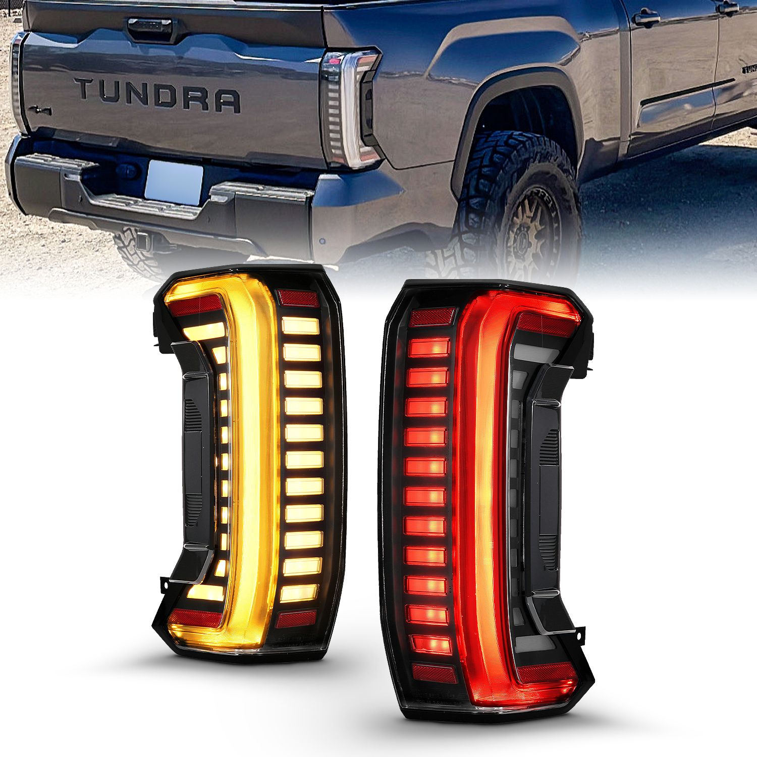 FULL LED TAIL LIGHTS CLEAR LENS