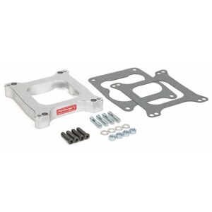 HAMBURGER'S PERFORMANCE PRODUCTS CARBURETOR ADAPTER; BILLET ALUMINUM- 1 IN. HOLLEY/ AFB TO QUADRAJET