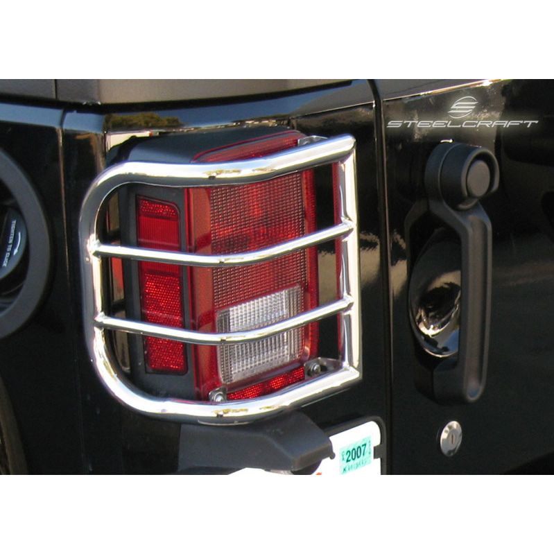 Steelcraft - Taillight Guards - Black - 32200