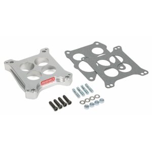 HAMBURGER'S PERFORMANCE PRODUCTS CARBURETOR ADAPTER; BILLET ALUMINUM- 1 IN. HOLLEY/ AFB TO QUADRAJET