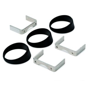 ANGLE RINGS, 3 PCS., BLACK, FOR 2-5/8 in. GAUGES