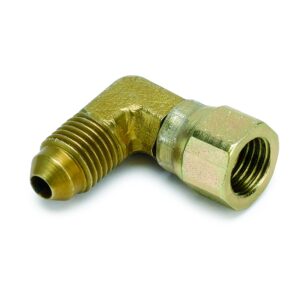 FITTING, ADAPTER, 90 , -4AN FEMALE TO -4AN MALE, STEEL