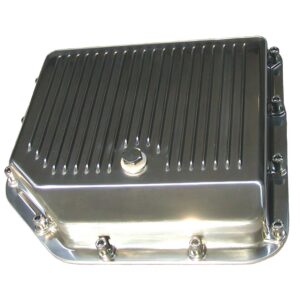 GM TH350 Polished Die Cast Aluminum Pan (Stock Depth).