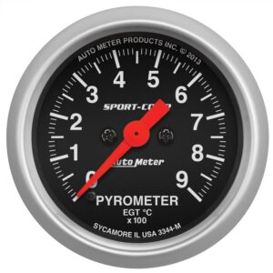 2-1/16 in. PYROMETER, 0-900 Celsius, SPORT-COMP