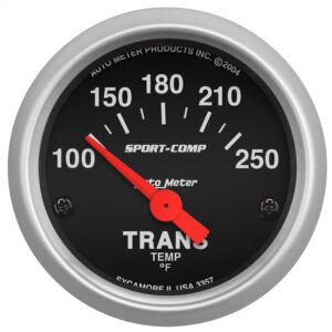 2-1/16 in. TRANSMISSION TEMPERATURE, 100-250 Fahrenheit, SPORT-COMP
