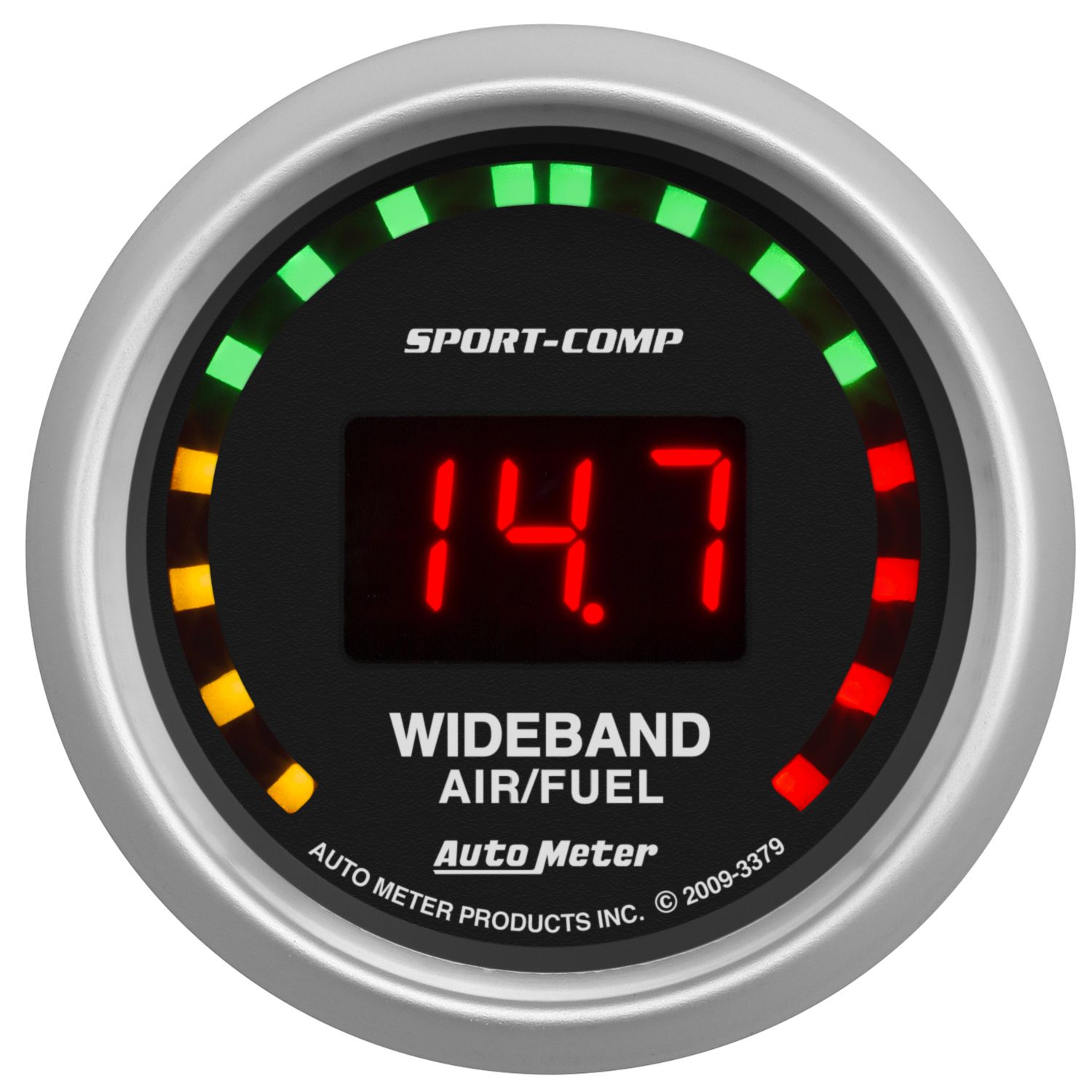 2-1/16 in. WIDEBAND STREET AIR/FUEL RATIO, 10:1-17:1 AFR, SPORT-COMP