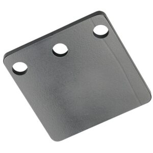 HAMBURGER'S PERFORMANCE PRODUCTS FLAT MOUNTING BRACKET FOR SINGLE REMOTE OIL FILTER BASE
