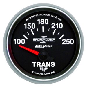 2-1/16 in. TRANSMISSION TEMPERATURE, 100-250 Fahrenheit, SPORT-COMP II
