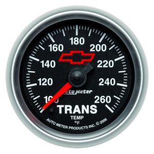 2-1/16 in. TRANSMISSION TEMPERATURE, 100-260 Fahrenheit, GM BLACK