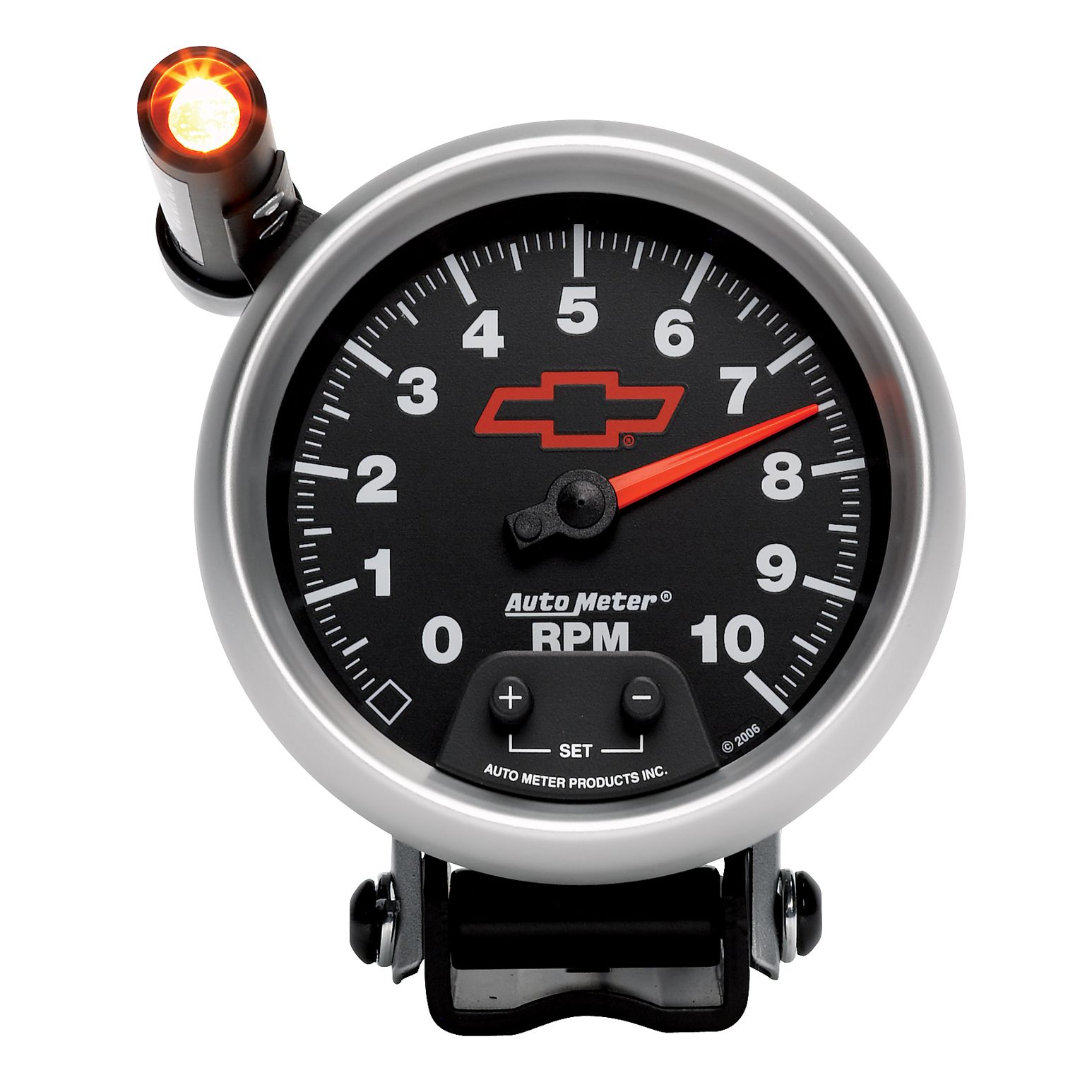 3-3/4 in. PEDESTAL TACHOMETER, 0-10,000 RPM, GM BLACK
