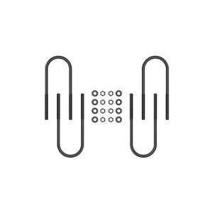 99-10 FSD REAR 12" U-BOLT KIT