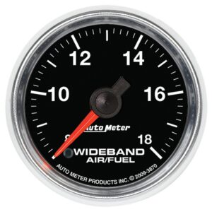 2-1/16 in. WIDEBAND AIR/FUEL RATIO, ANALOG, 8:1-18:1 AFR, GS