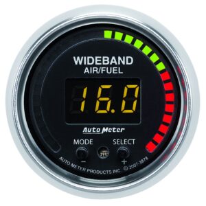 2-1/16 in. WIDEBAND PRO AIR/FUEL RATIO, 6:1-20:1 AFR, GS