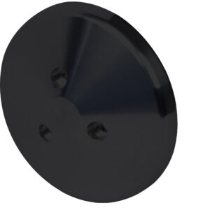 Sanden 508 AC Compressor Cover - Black