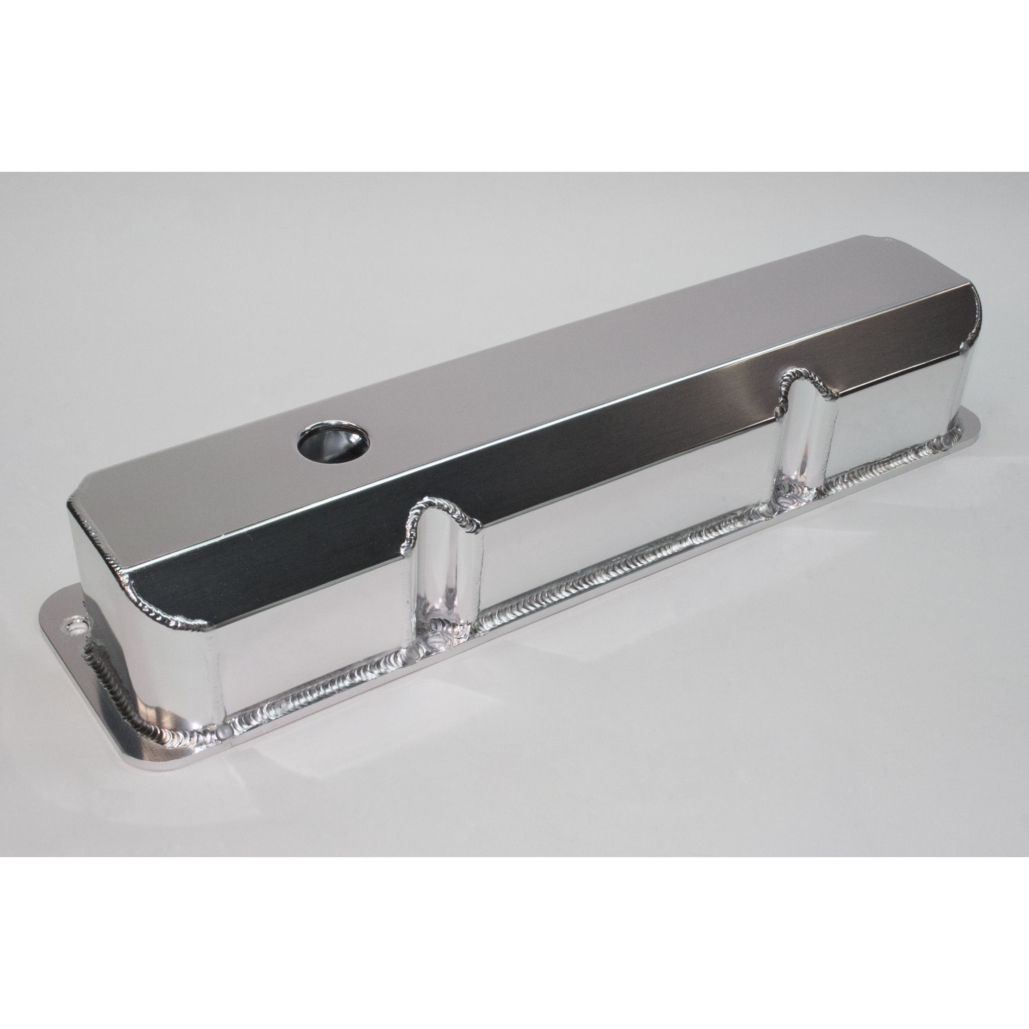 Valve Cover Set, Aluminum, Fabricated Billet Rail