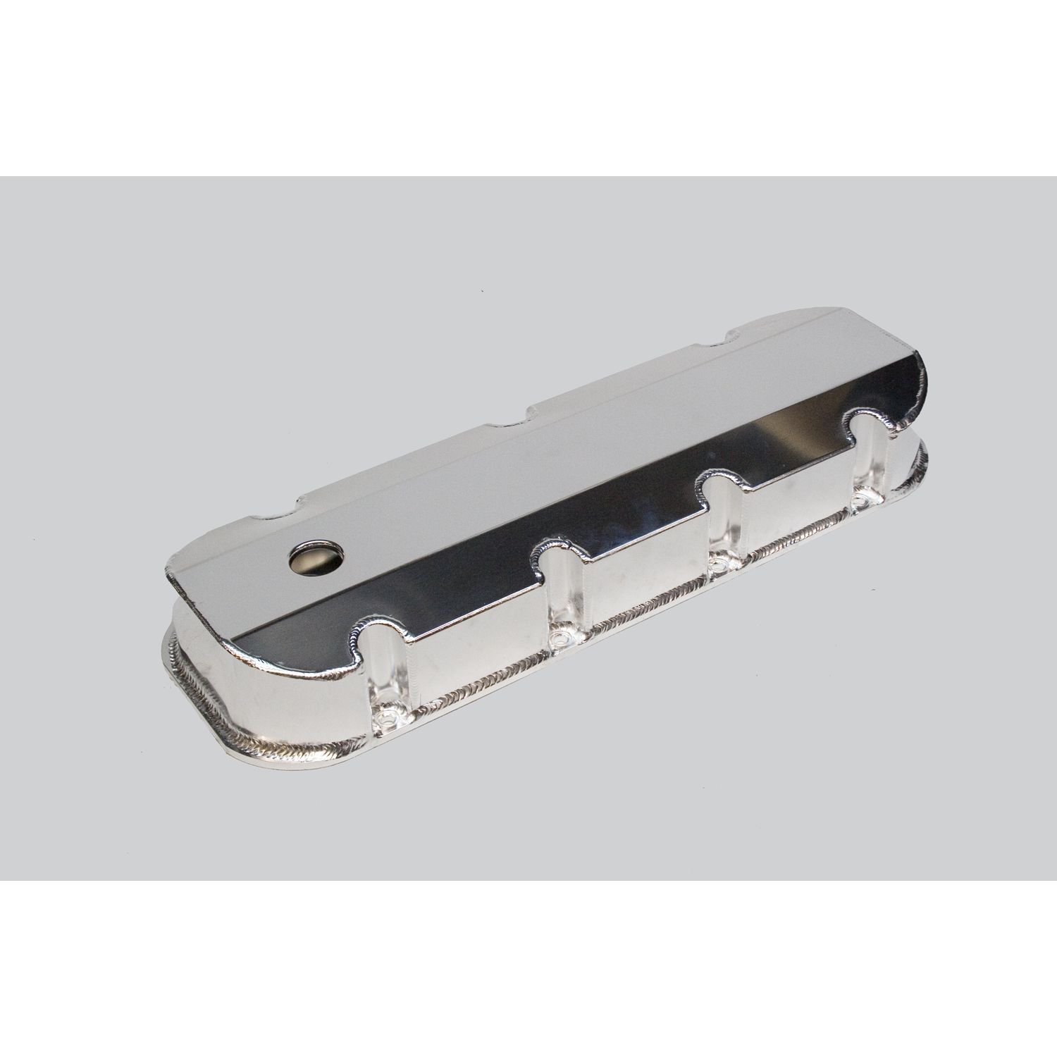 Valve Cover Set, Aluminum, Fabricated Billet Rail