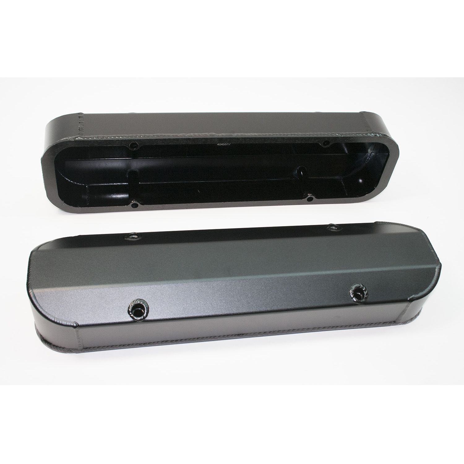 Valve Cover Set, Aluminum, Fabricated Billet Rail