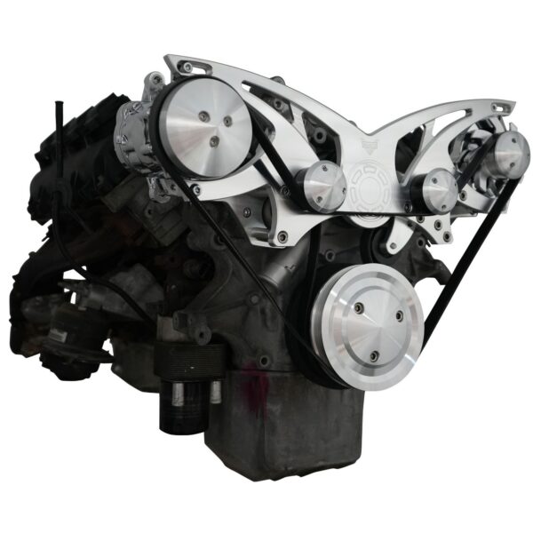Chrysler Gen III Hemi Style Track Serpentine System - AC & ALT