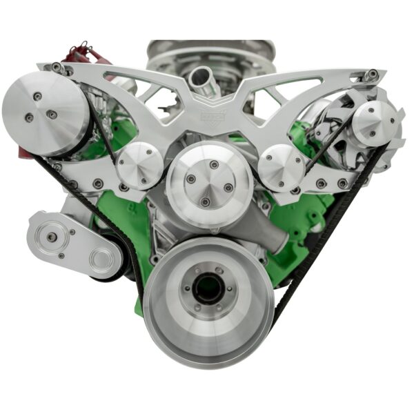Big Block Chrysler Style Track Serpentine System - AC & ALT