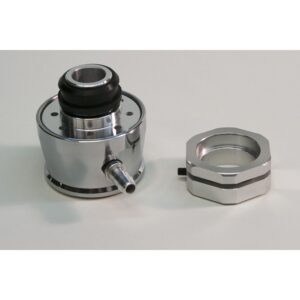 Valve Cover Breather Kit, Push In Style, Die-Cast Polished