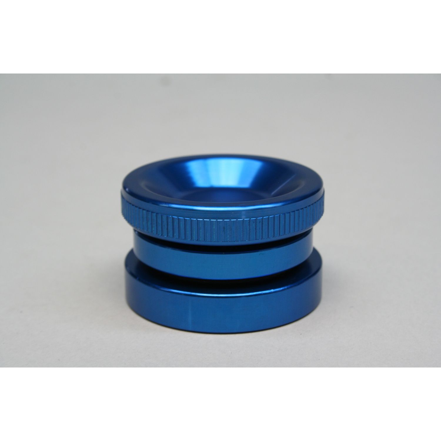 Valve Cover Oil Filler Cap, Blue Anodized