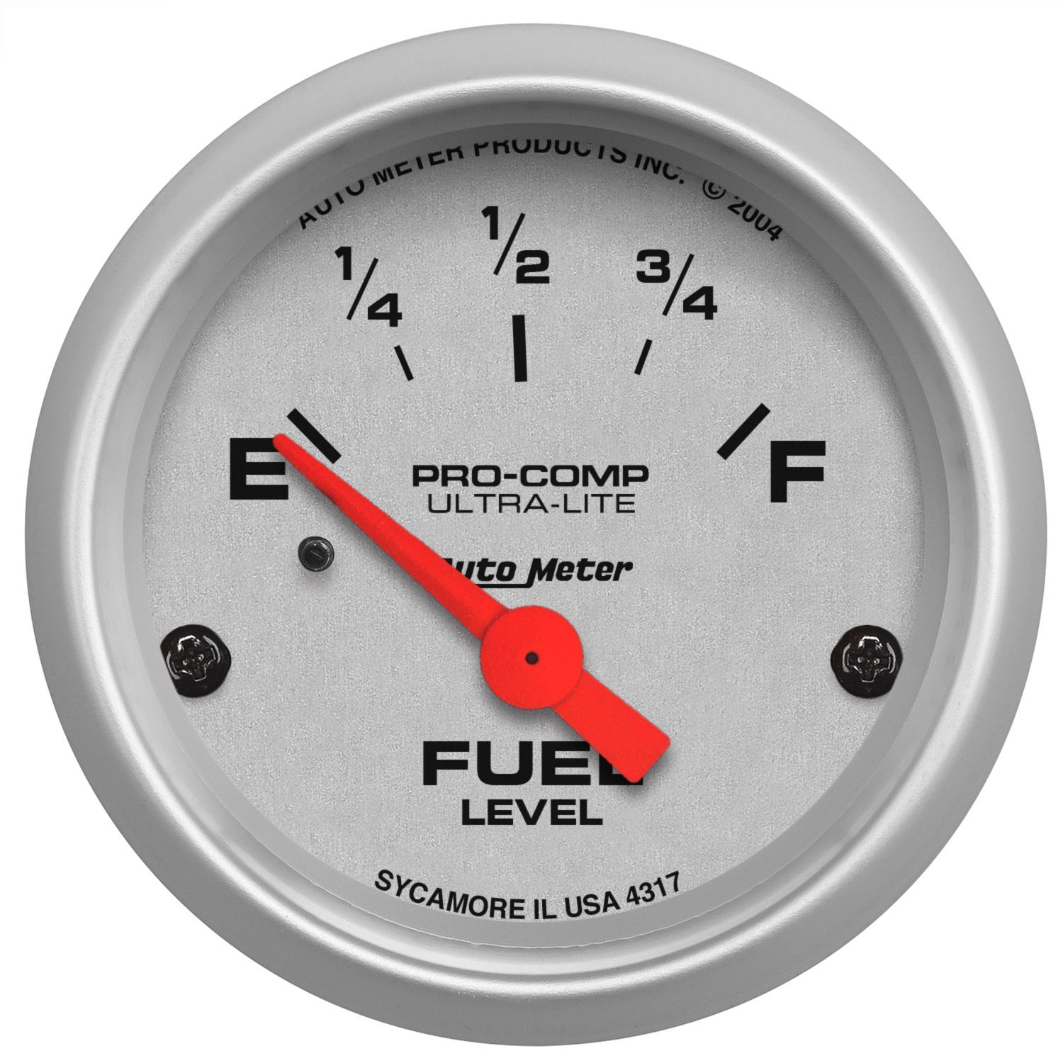2-1/16 in. FUEL LEVEL, 0-30 O, PRE `65 GM, SSE
