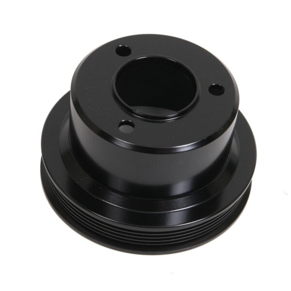 Chevy Trucks Big Block Serpentine Crankshaft Pulley - '88-00 - Black
