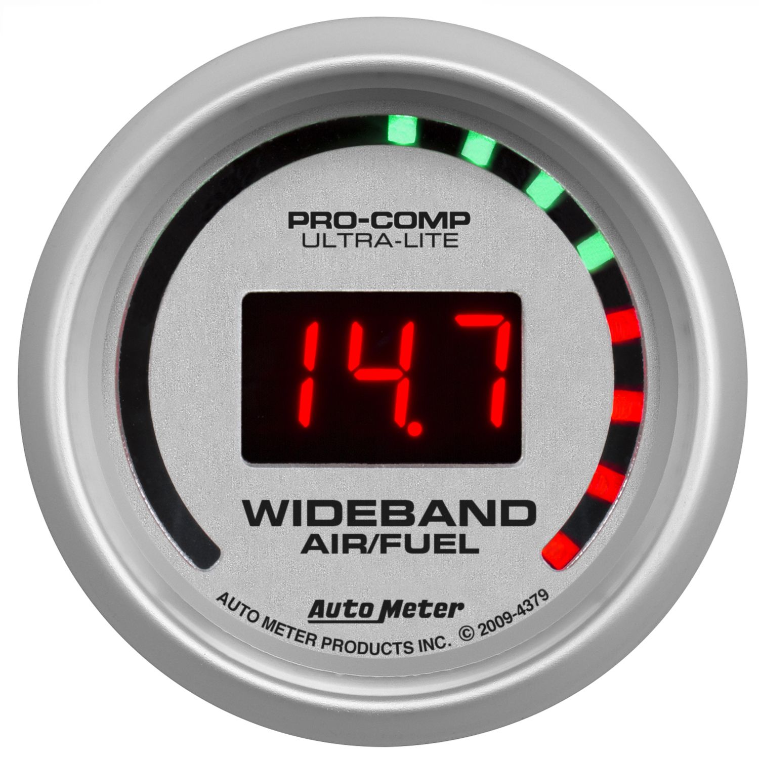 2-1/16 in. WIDEBAND STREET AIR/FUEL RATIO, 10:1-17:1 AFR, ULTRA-LITE