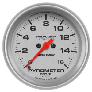 2-5/8 in. PYROMETER, 0-1600 Fahrenheit, ULTRA-LITE