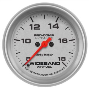 2-5/8 in. WIDEBAND AIR/FUEL RATIO, ANALOG, 8:1-18:1 AFR, ULTRA-LITE