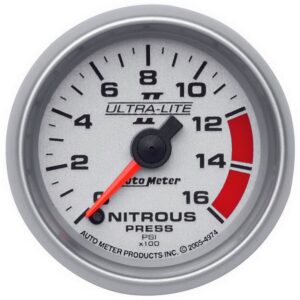 2-1/16 in. NITROUS PRESSURE, 0-1600 PSI, ULTRA-LITE II